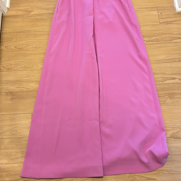 NWT Oscar de la Renta bow-embellished long strapless dress - Picture 3 of 12